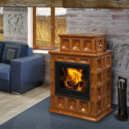 Изразцовая печь-камин Hein Baracca 4 керамика